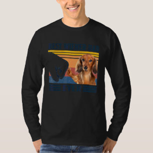 Manar Dachshund Långhårig Best Wiener Pappa All Hu T Shirt