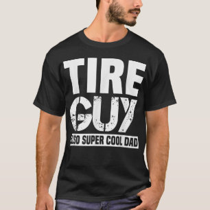 Manar Däck Guy lustik bil Mechanic Pappa Far Pappa T Shirt
