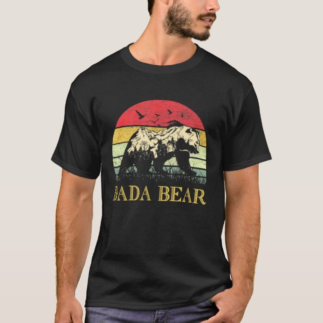 Manar Dada Bear Funny T Shirt (Framsida)