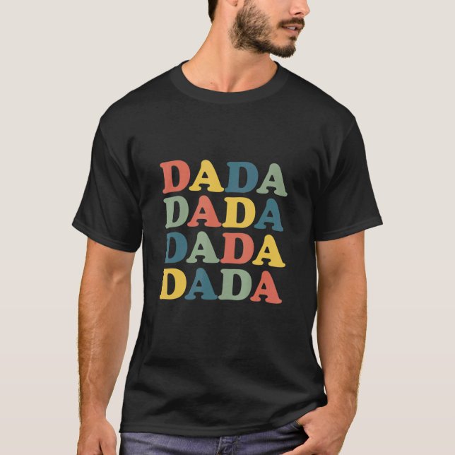 Manar Dada Da Da Da New Pappa Pappa ska bli T Shirt (Framsida)