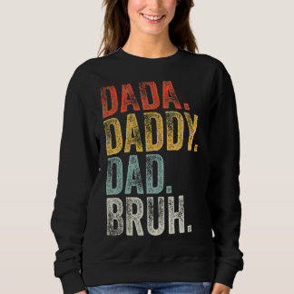 Manar Dada Pappa Bruh Fars dag Retro Vinta T Shirt