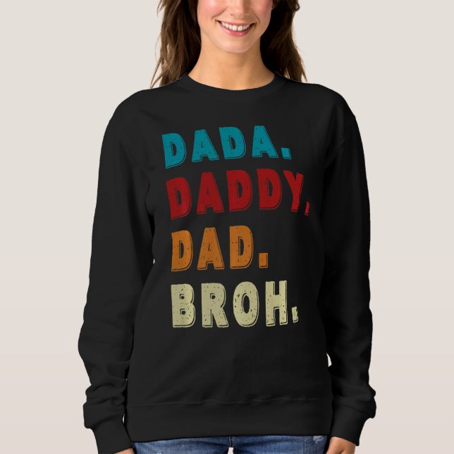 Manar Dada pappa Pappa Bruh Bruh T Shirt (Framsida)