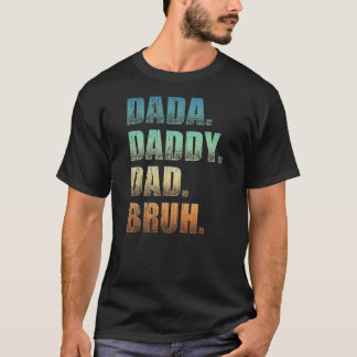 Manar Dada pappa Pappa Bruh Far och Kids Funny T Shirt