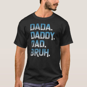 Manar Dada pappa Pappa Bruh Far och Kids Funny T Shirt