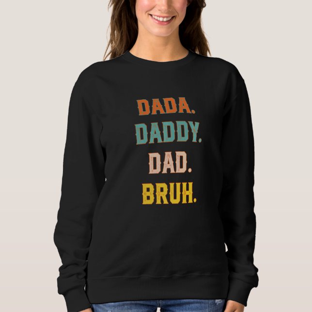 Manar Dada pappa Pappa Bruh Fars dag T Shirt (Framsida)