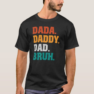 Manar Dada pappa Pappa Bruh från Son Boys Fars dag T Shirt