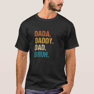 Manar Dada pappa Pappa Bruh Funny Kids Son Dotter T Shirt