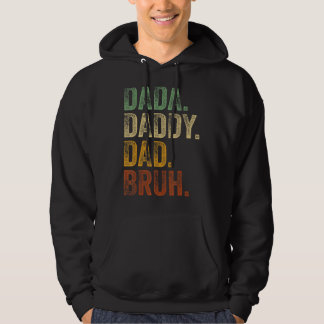 Manar Dada pappa Pappa Bruh pappa och Me Girl Papp Hoodie