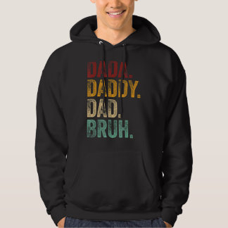 Manar Dada pappa Pappa Bruh pappa och Me Girl Papp Hoodie