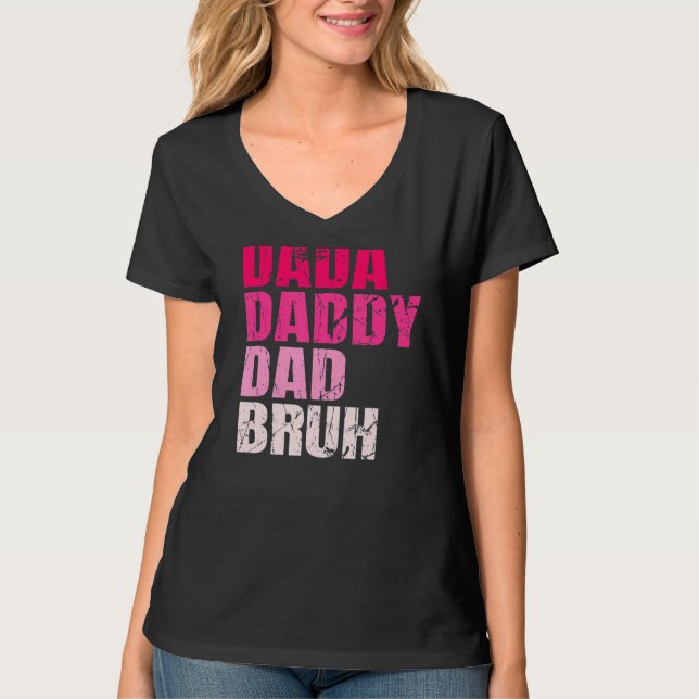 Manar Dada pappa Pappa Bruh som Kärlek från Son Bo T Shirt (Framsida)
