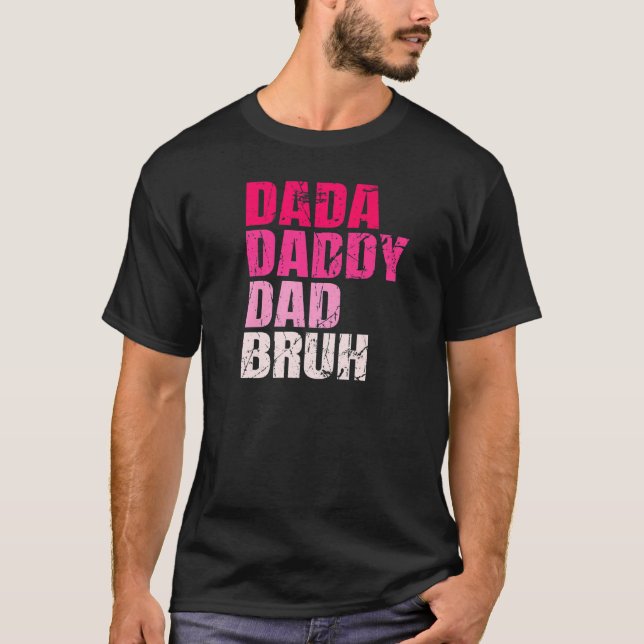 Manar Dada pappa Pappa Bruh som Kärlek från Son Bo T Shirt (Framsida)
