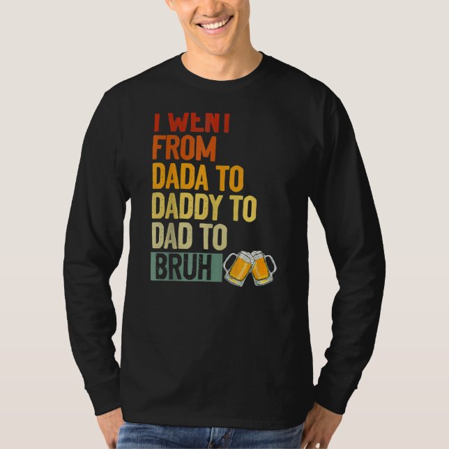 Manar Dada pappa Pappa Bruh som Kärlek från Son Bo T Shirt (Framsida)