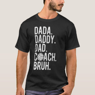 Manar Dada pappa Pappa Bruh Vintage Volleyball Coa T Shirt