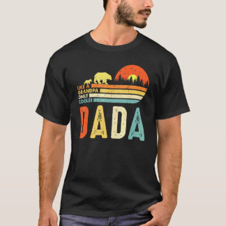 Manar Dada som en farfar - För manar Retro T Shirt