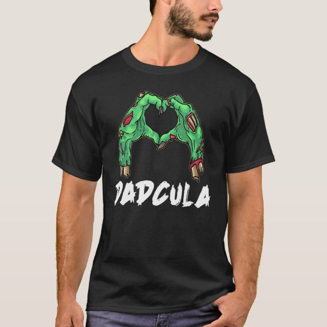 Manar Dadcula Lazy Halloween Costume Pun Monster P T Shirt (Framsida)