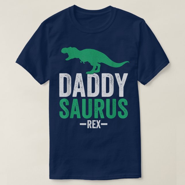Manar Daddysaurus Re Funny Pappa Gift  T Shirt (Design framsida)