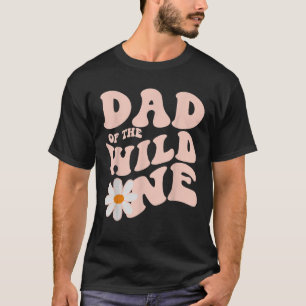 Manar Daisy Birthday Pappa Vild En Boho Daisy 1st  T Shirt
