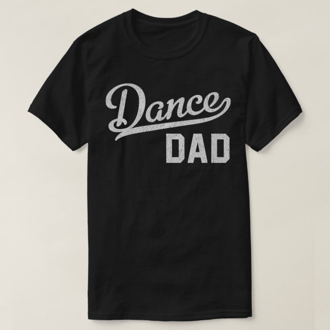 Manar Dance Pappa Proud Dancer Far T Shirt (Design framsida)