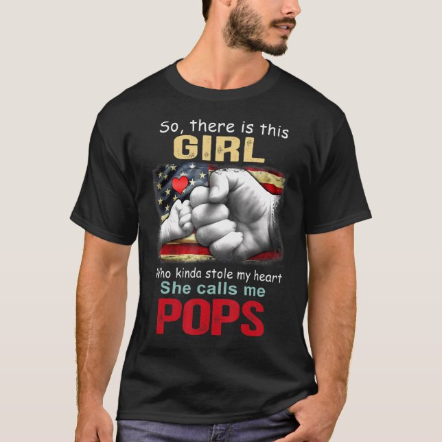 Manar där är flickan som slår mitt hjärta C T Shirt (Framsida)