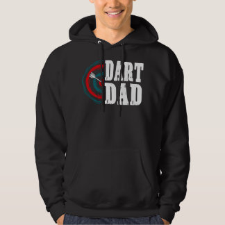 Manar Dart Pappa Darts Player Far Dartboard Hoodie