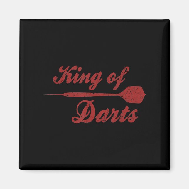 Manar Dart Player-Coolan citerar Kung i Darts Magnet (Framsidan)