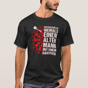 Manar Dart Sayed Dart Player Grandpa T Shirt