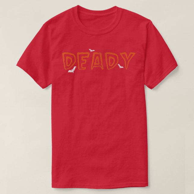 Manar Deady and Mummy Funny Halloween Costume Papp T Shirt (Design framsida)