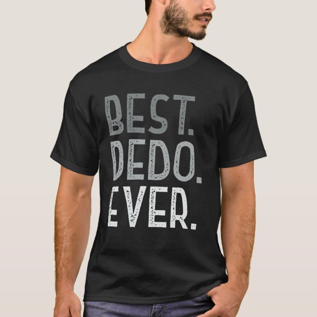 Manar Dedo Ts for Grandpa Manar Fars dag Best Ded T Shirt (Framsida)
