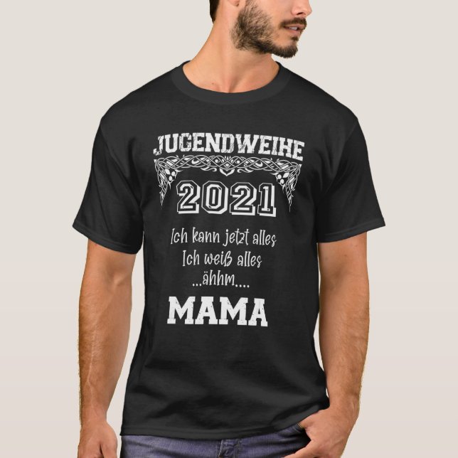 Manar Dekoration för ungdomsförbund T Shirt (Framsida)