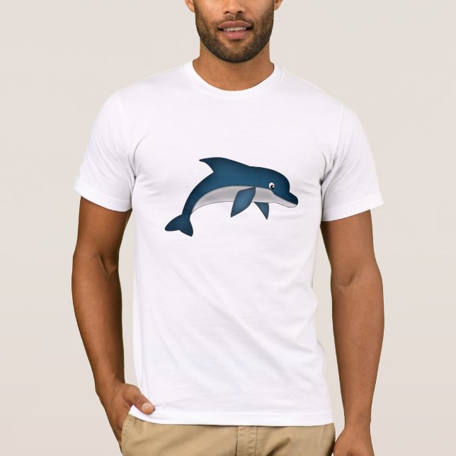 Manar delfinskjorta t shirt (Framsida)