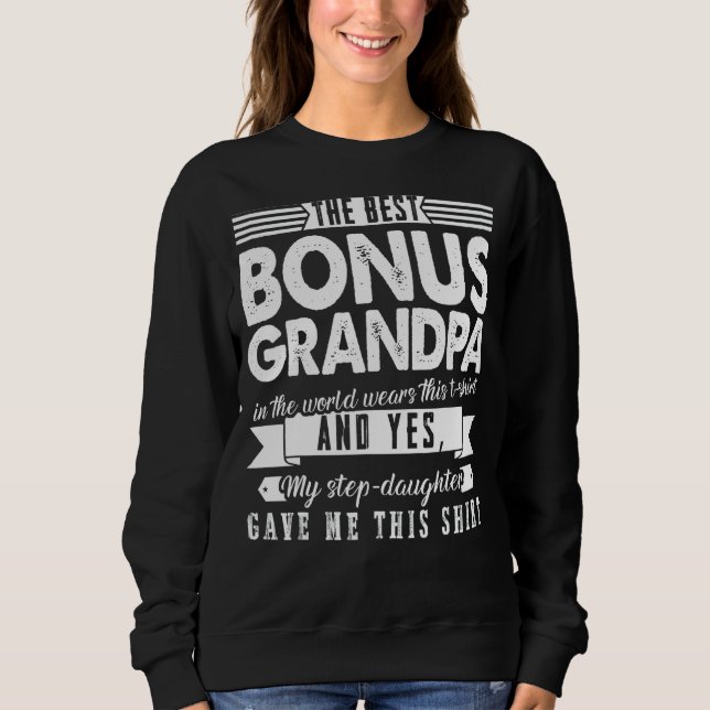 Manar den bästa bonusfarfar i Bonus Gra T Shirt (Framsida)