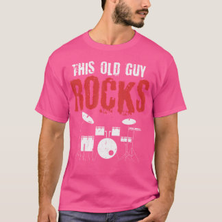 Manar Den gamle Guy Sten har tröttat Drummer Drum T Shirt