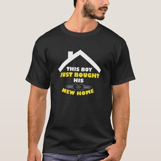 Manar Den här pojken Homeowner House Owner New Hom T Shirt (Framsida)