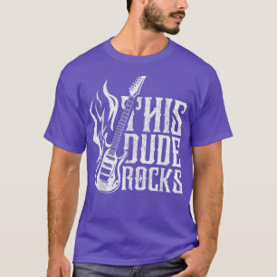 Manar Den här Sten Rock N Roll Rock musik T Shirt