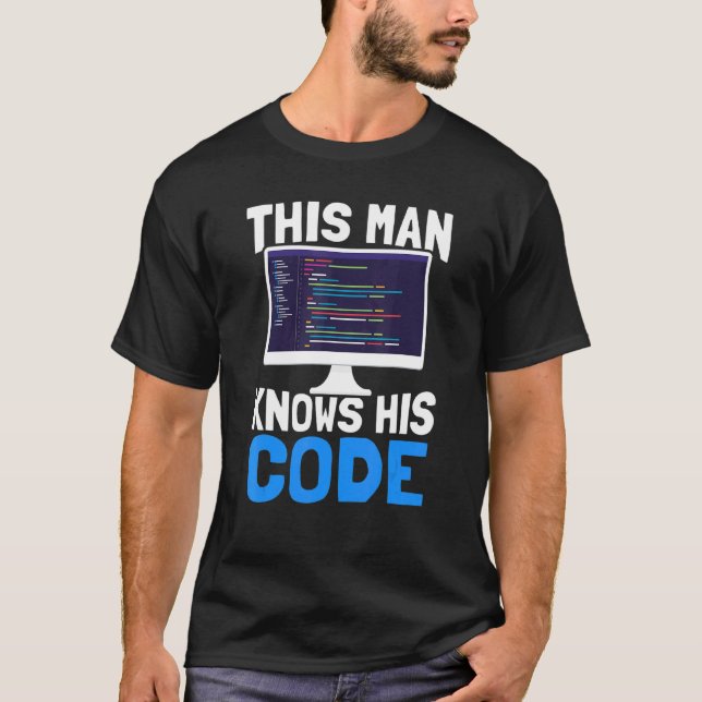 Manar Denna man känner till sin kodsutvecklare-Sof T Shirt (Framsida)