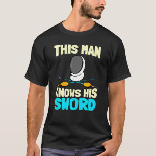 Manar Denne man känner till hans svärd Sport Fence T Shirt