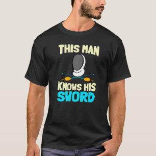 Manar Denne man känner till hans svärd Sport Fence T Shirt