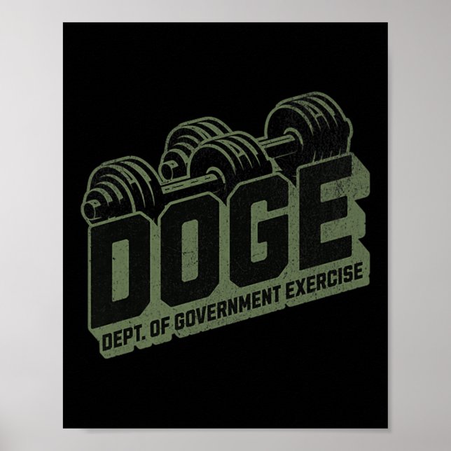 Manar Department of Government Exercise Doge Premi Poster (Framsidan)