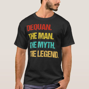 Manar dequan Mannen på myten i förklaringen T Shirt