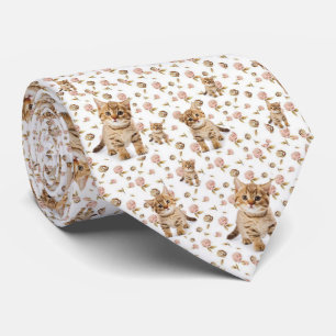 Manar Designer Blommigt Kitten Cats Slips