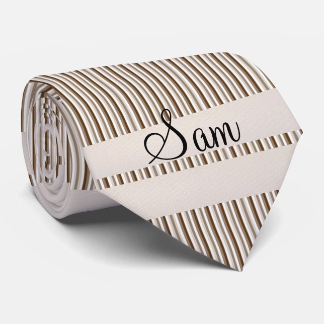 Manar Designer Brown Rand Slips (Rullad)