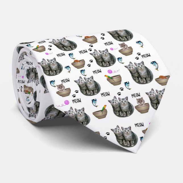 Manar Designer Cats Kittens Meow Slips (Rullad)