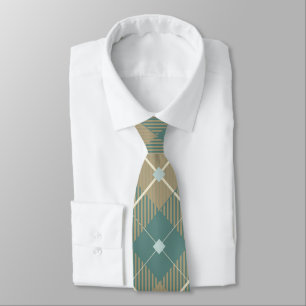 Manar Designer Tie för guld/Grönt Diamond Slips