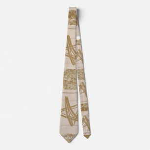 Manar Designer Ties Brown Slips