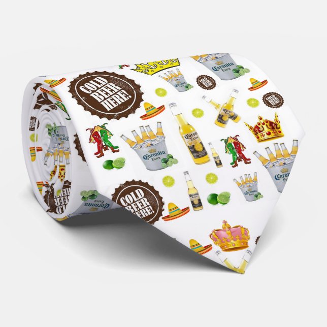 Manar Designer Ties Corona Beer Slips (Rullad)