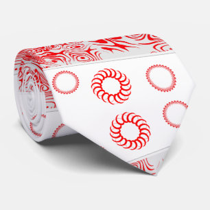 Manar Designer Ties Red Slips