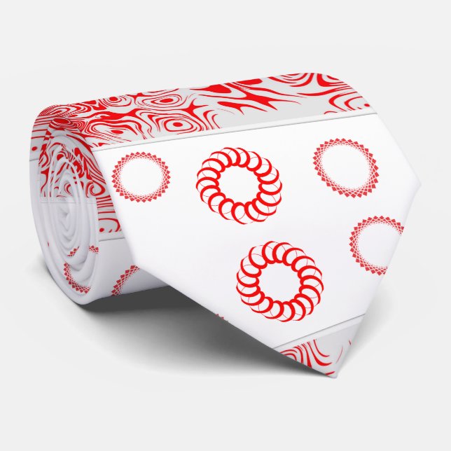 Manar Designer Ties Red Slips (Rullad)