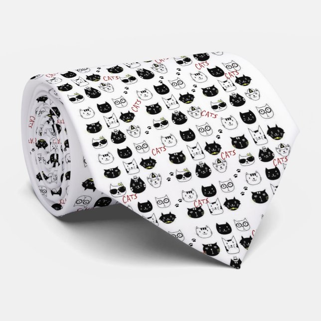 Manar Designer Whimsical Cats Kittens Slips (Rullad)
