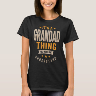 Manar Det är en farfar Sak Pappa morfar T Shirt