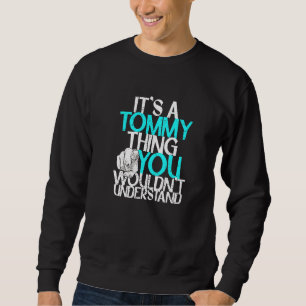 Manar Det är en Tommy Sak du inte skulle förstå Lång Ärmad Tröja